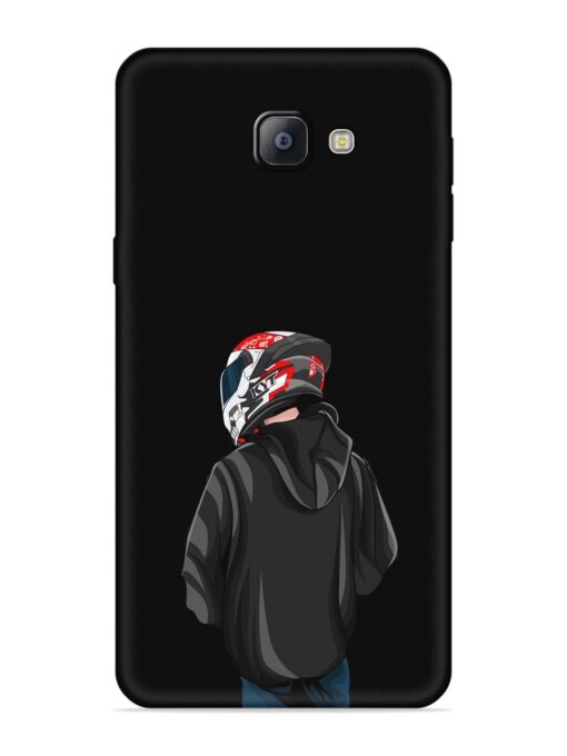 Motorcycle Rider Embossed Soft Silicone Case for Samsung Galaxy A9 Pro