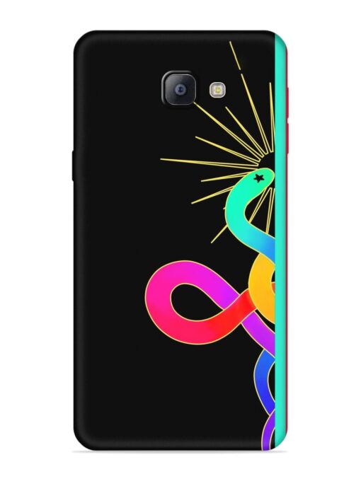 Art Geometric Abstraction Embossed Soft Silicone Case for Samsung Galaxy A9 Pro