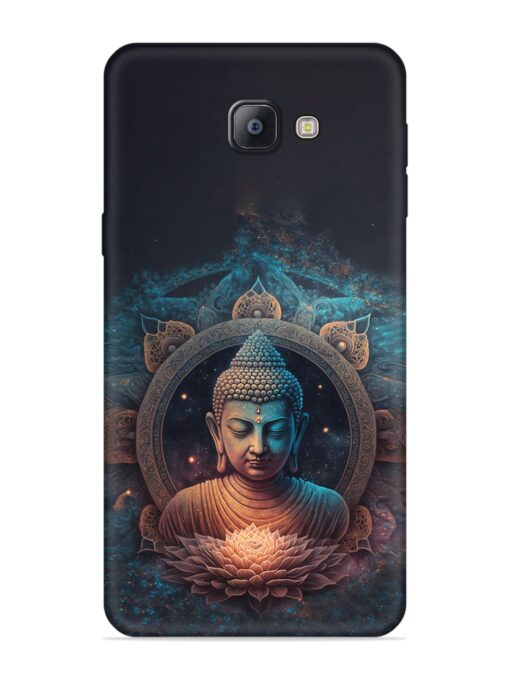 Gautam Buddha Embossed Soft Silicone Case for Samsung Galaxy A9 Pro