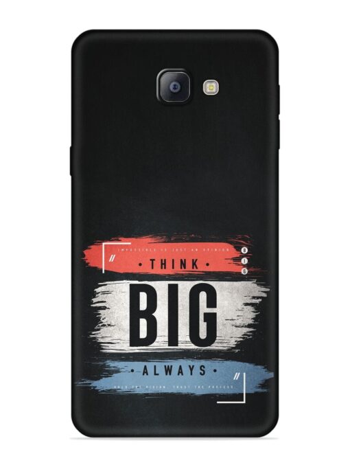 Think Big Always Embossed Soft Silicone Case for Samsung Galaxy A9 Pro Zapvi