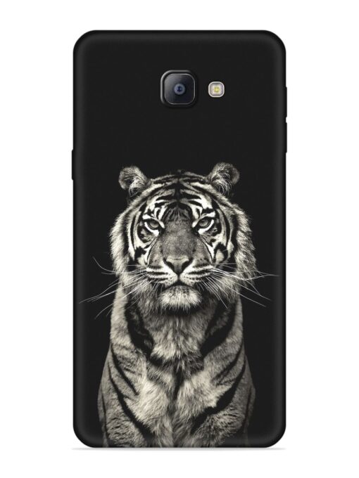 Tiger Art Embossed Soft Silicone Case for Samsung Galaxy A9 Pro