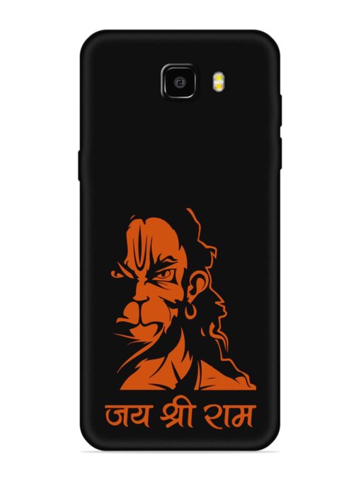 Angry Hanuman Embossed Soft Silicone Case for Samsung Galaxy C9