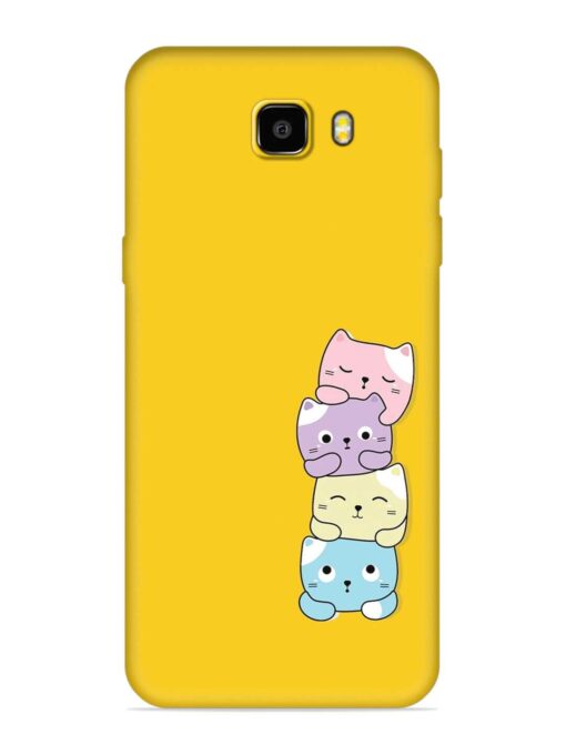 Cartoon Anime Embossed Soft Silicone Case for Samsung Galaxy C9 Zapvi