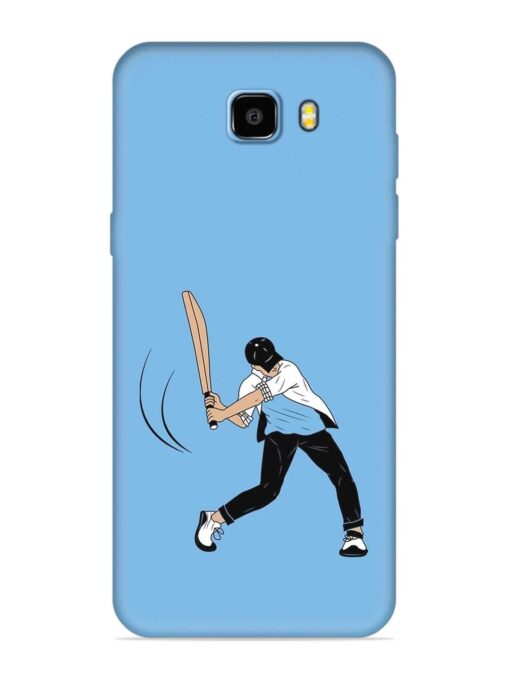 Cricket Gully Boy Embossed Soft Silicone Case for Samsung Galaxy C9