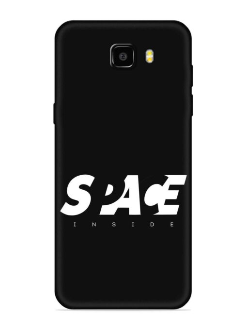 Space Typography Art Embossed Soft Silicone Case for Samsung Galaxy C9 Zapvi