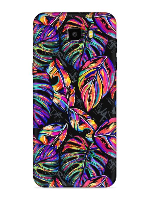 Tropical Seamless Vector Embossed Soft Silicone Case for Samsung Galaxy C9 Zapvi