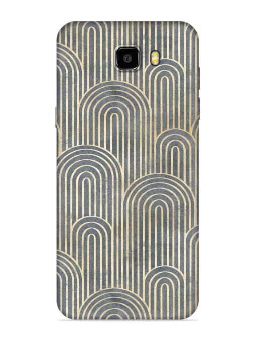 Art Deco Style Embossed Soft Silicone Case for Samsung Galaxy C9 Zapvi