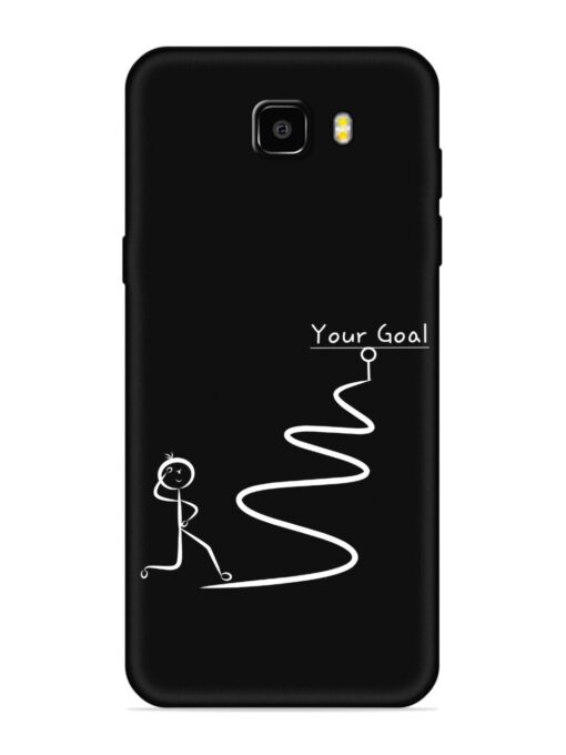 Your Goal Embossed Soft Silicone Case for Samsung Galaxy C9