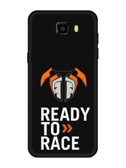 Ready To Race Embossed Soft Silicone Case for Samsung Galaxy C9 Zapvi