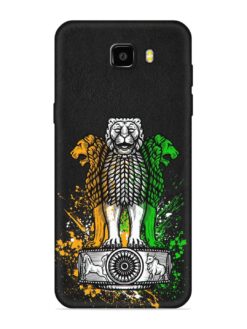 Pillars Of Ashoka Embossed Soft Silicone Case for Samsung Galaxy C9