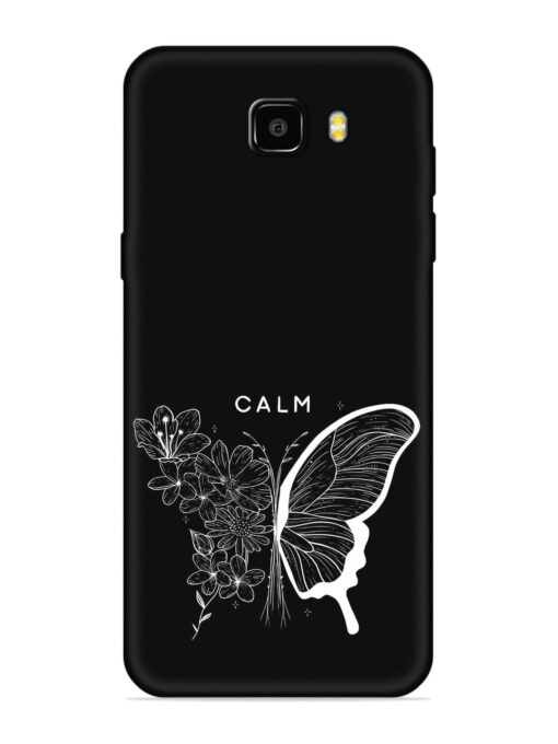 Calm Embossed Soft Silicone Case for Samsung Galaxy C9 Zapvi