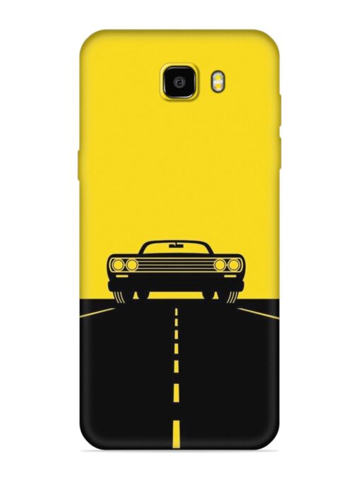 Classic Car Embossed Soft Silicone Case for Samsung Galaxy C9