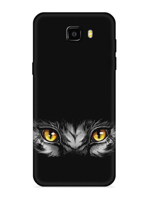 Scary Eye Embossed Soft Silicone Case for Samsung Galaxy C9 Zapvi