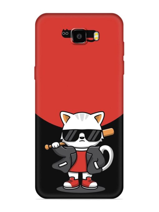 Cool Little Bear Cartoon Embossed Soft Silicone Case for Samsung Galaxy C9 Zapvi