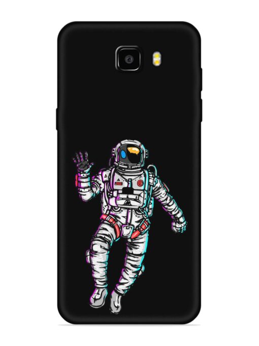 Spaceman Embossed Soft Silicone Case for Samsung Galaxy C9 Zapvi