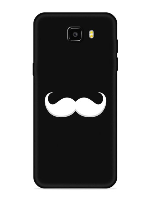 Mustache Vector Embossed Soft Silicone Case for Samsung Galaxy C9 Pro