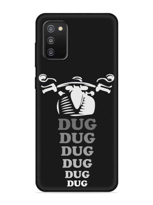 Dug Dug Dug Embossed Soft Silicone Case for Samsung Galaxy F02S Zapvi