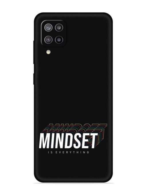 Mindset Everything Slogan Embossed Soft Silicone Case for Samsung Galaxy F12