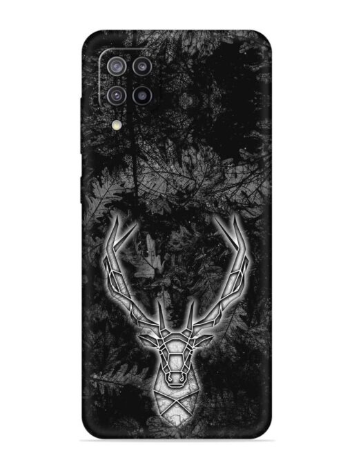 Ancient Deer Embossed Soft Silicone Case for Samsung Galaxy F12