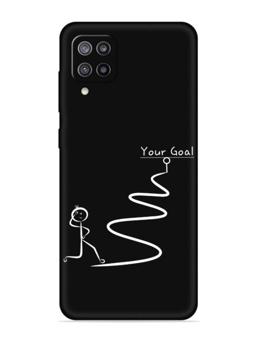 Your Goal Embossed Soft Silicone Case for Samsung Galaxy F12