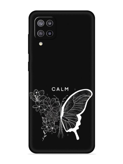 Calm Embossed Soft Silicone Case for Samsung Galaxy F12