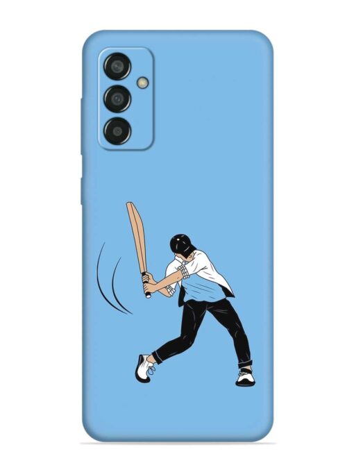 Cricket Gully Boy Embossed Soft Silicone Case for Samsung Galaxy F13 Zapvi