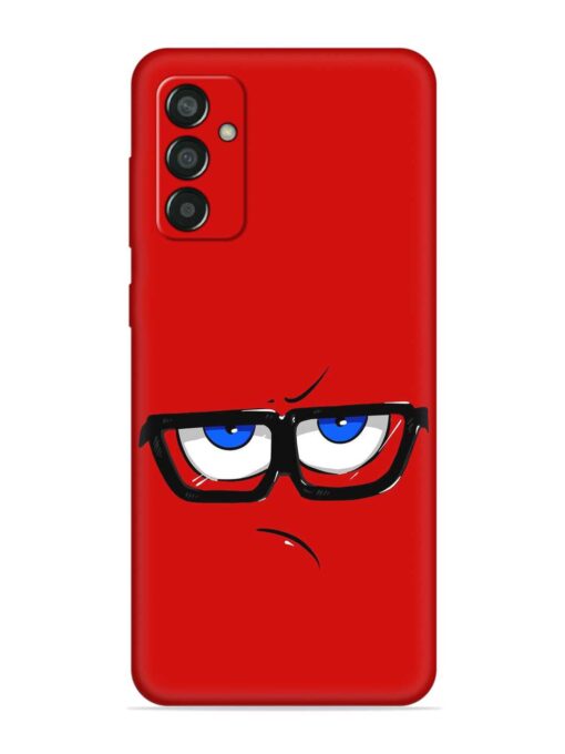 Rad Angry Face Embossed Soft Silicone Case for Samsung Galaxy F13