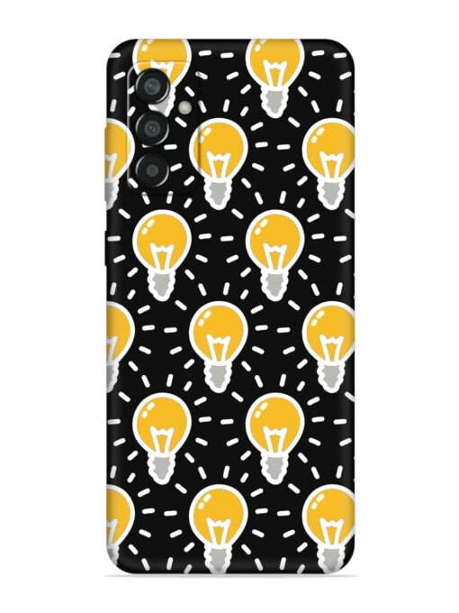 Light Bulb Seamless Embossed Soft Silicone Case for Samsung Galaxy F13 Zapvi