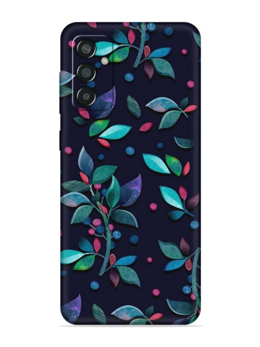 Decorative Watercolor Flower Embossed Soft Silicone Case for Samsung Galaxy F13