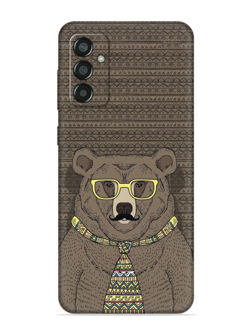 Grizzly Bear Embossed Soft Silicone Case for Samsung Galaxy F13