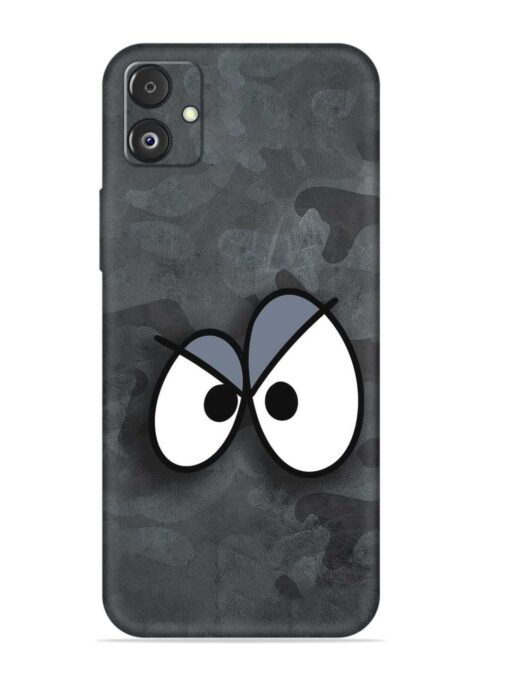 Big Eyes Night Mode Embossed Soft Silicone Case for Samsung Galaxy F14 (5G) Zapvi