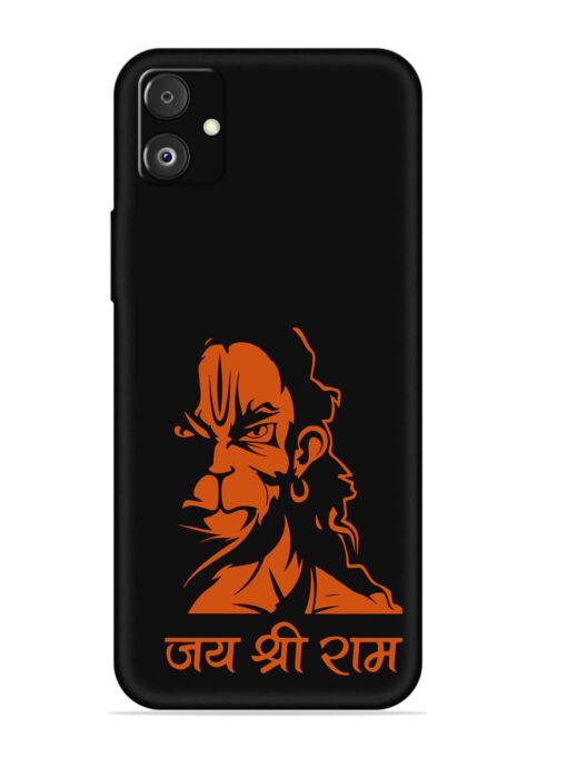 Angry Hanuman Embossed Soft Silicone Case for Samsung Galaxy F14 (5G)