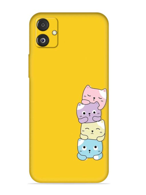 Cartoon Anime Embossed Soft Silicone Case for Samsung Galaxy F14 (5G) Zapvi