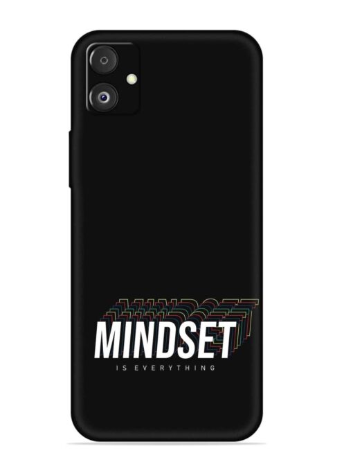 Mindset Everything Slogan Embossed Soft Silicone Case for Samsung Galaxy F14 (5G) Zapvi