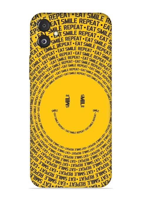 Smiley Embossed Soft Silicone Case for Samsung Galaxy F14 (5G) Zapvi