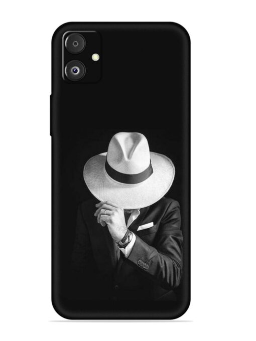 Men Under Hat Embossed Soft Silicone Case for Samsung Galaxy F14 (5G) Zapvi