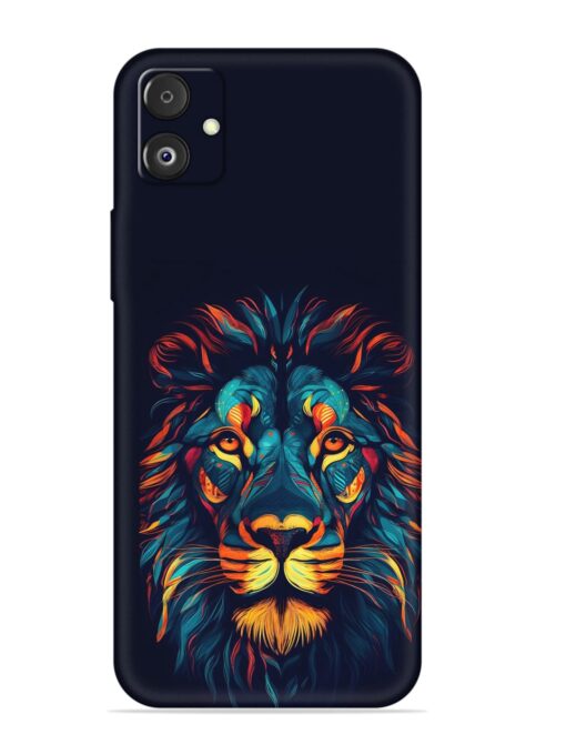 Colorful Lion Embossed Soft Silicone Case for Samsung Galaxy F14 (5G) Zapvi