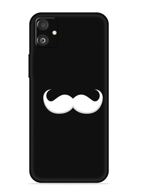 Mustache Vector Embossed Soft Silicone Case for Samsung Galaxy F14 (5G) Zapvi