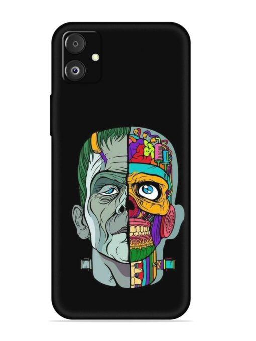 Men Vs Skull Embossed Soft Silicone Case for Samsung Galaxy F14 (5G) Zapvi