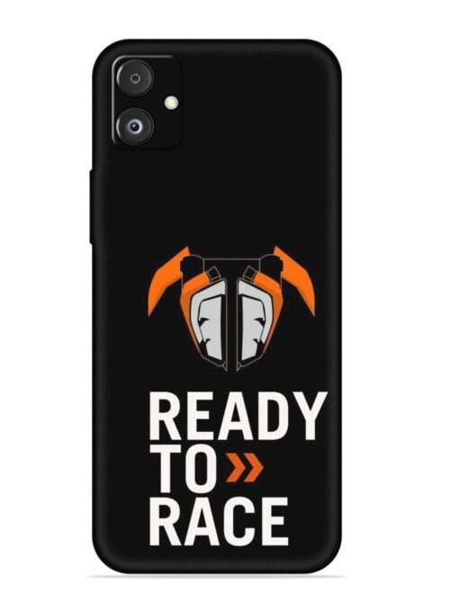 Ready To Race Embossed Soft Silicone Case for Samsung Galaxy F14 (5G) Zapvi