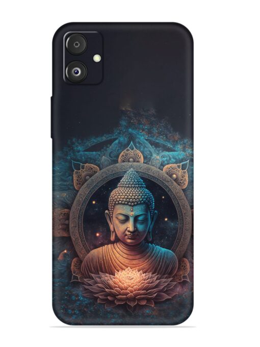 Gautam Buddha Embossed Soft Silicone Case for Samsung Galaxy F14 (5G) Zapvi