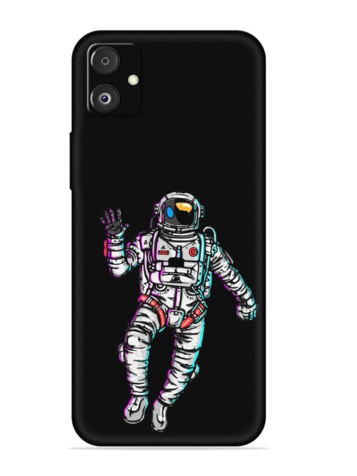 Spaceman Embossed Soft Silicone Case for Samsung Galaxy F14 (5G) Zapvi