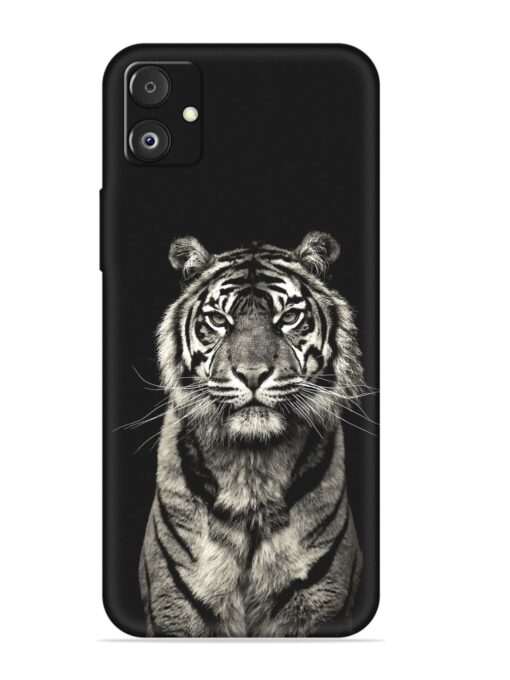 Tiger Art Embossed Soft Silicone Case for Samsung Galaxy F14 (5G) Zapvi