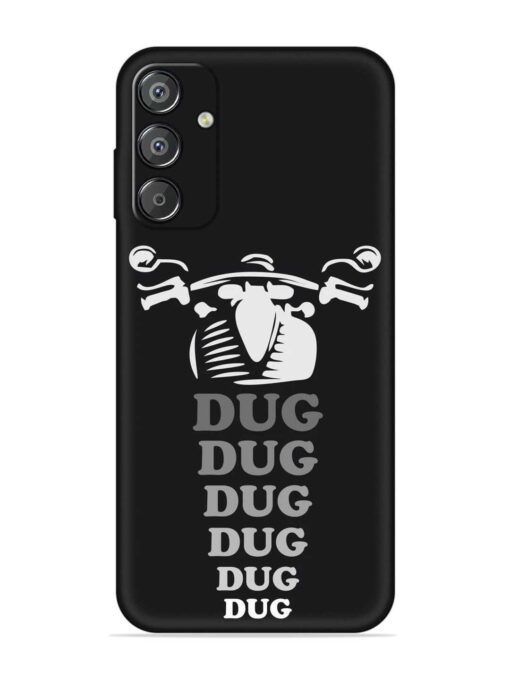 Dug Dug Dug Embossed Soft Silicone Case for Samsung Galaxy F15 (5G)