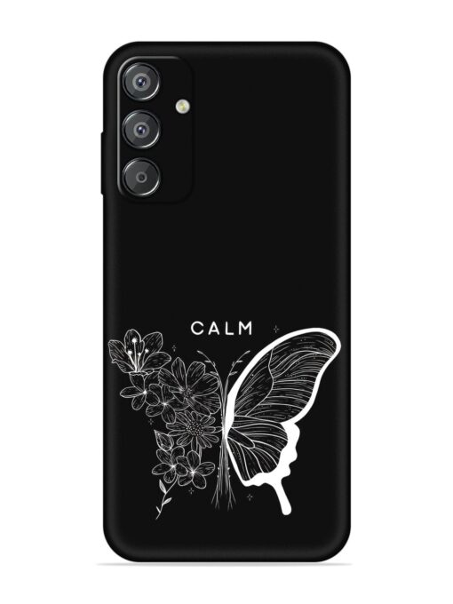 Calm Embossed Soft Silicone Case for Samsung Galaxy F15 (5G) Zapvi