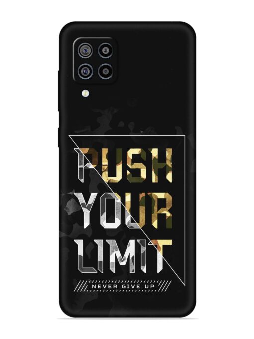 Push Your Limits Embossed Soft Silicone Case for Samsung Galaxy F22