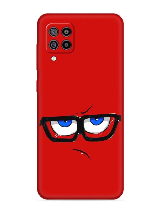 Rad Angry Face Embossed Soft Silicone Case for Samsung Galaxy F22