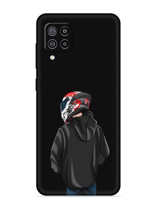 Motorcycle Rider Embossed Soft Silicone Case for Samsung Galaxy F22