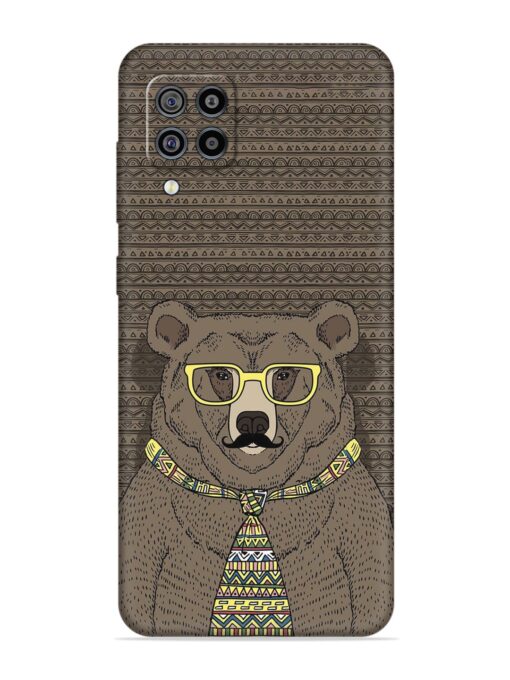 Grizzly Bear Embossed Soft Silicone Case for Samsung Galaxy F22