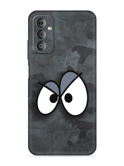 Big Eyes Night Mode Embossed Soft Silicone Case for Samsung Galaxy F23 (5G)